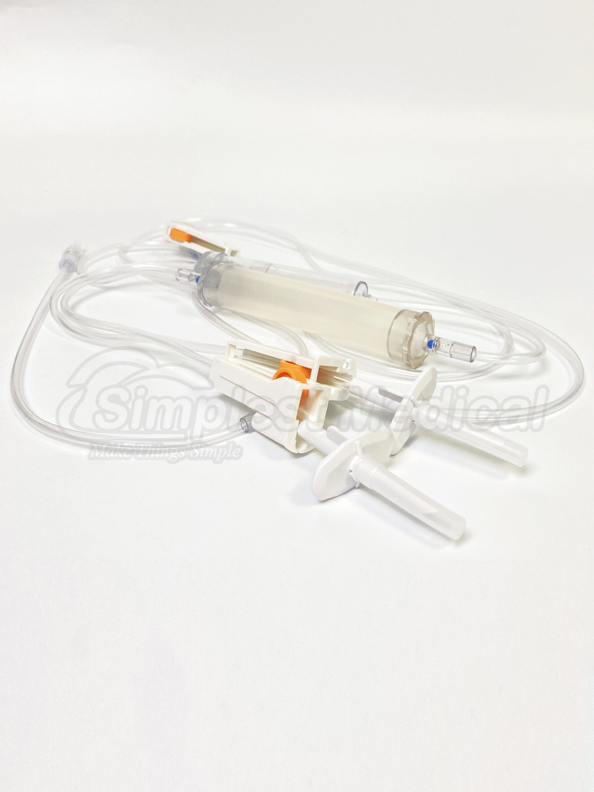 Image of Dual Head transfusion, hand pump quick fill